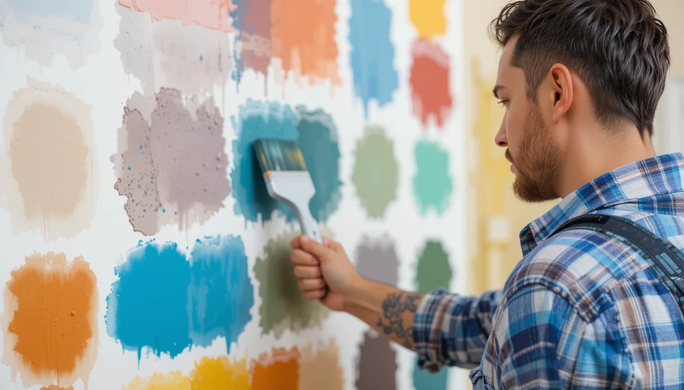 اختيار ألوان الصباغة